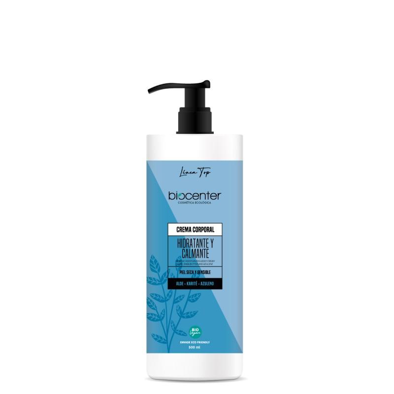 Bio-Feuchtigkeits- und Beruhigungscreme Aloe Karité Azuleno Linie Top 500 ml