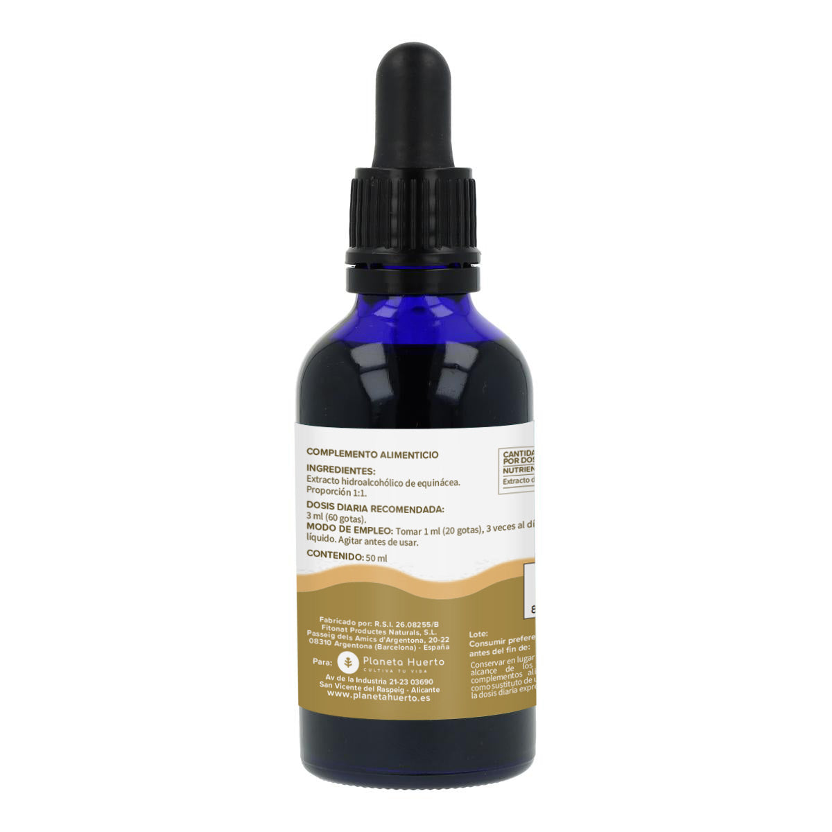 Echinacea Extract Planet Orchard 50 Ml.