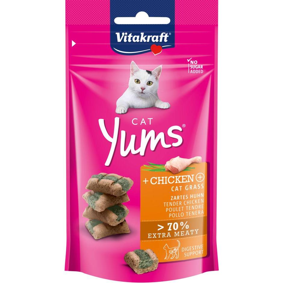 Vitakraft Cat Yums Chicken with Catnip 40 g