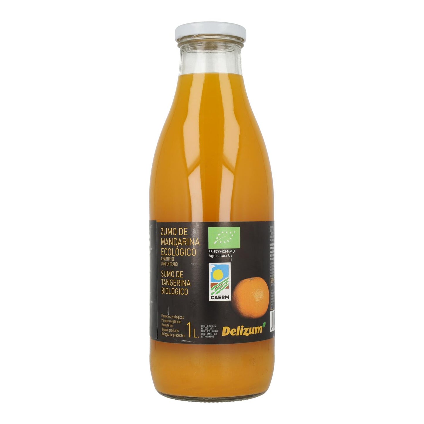 Jus de mandarine bio Delizum 1 L