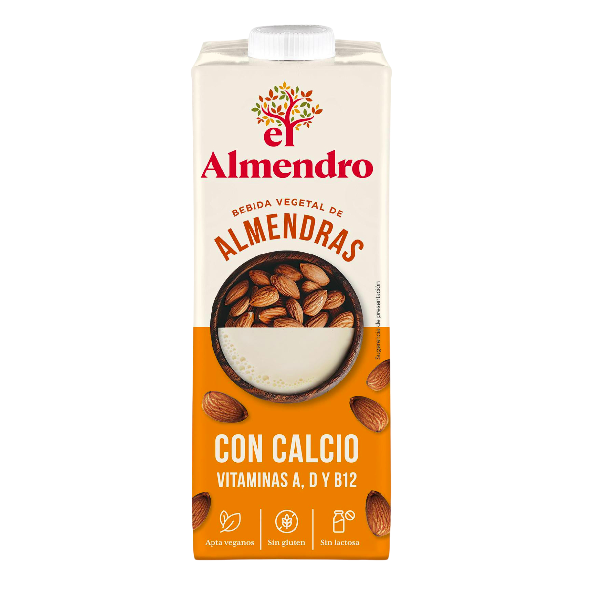 6x-pak mandelendrank met calcium El Almendro 1 l