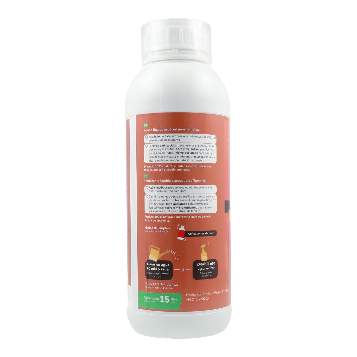 Engrais liquide Tomates Planeta Huerto 1 l