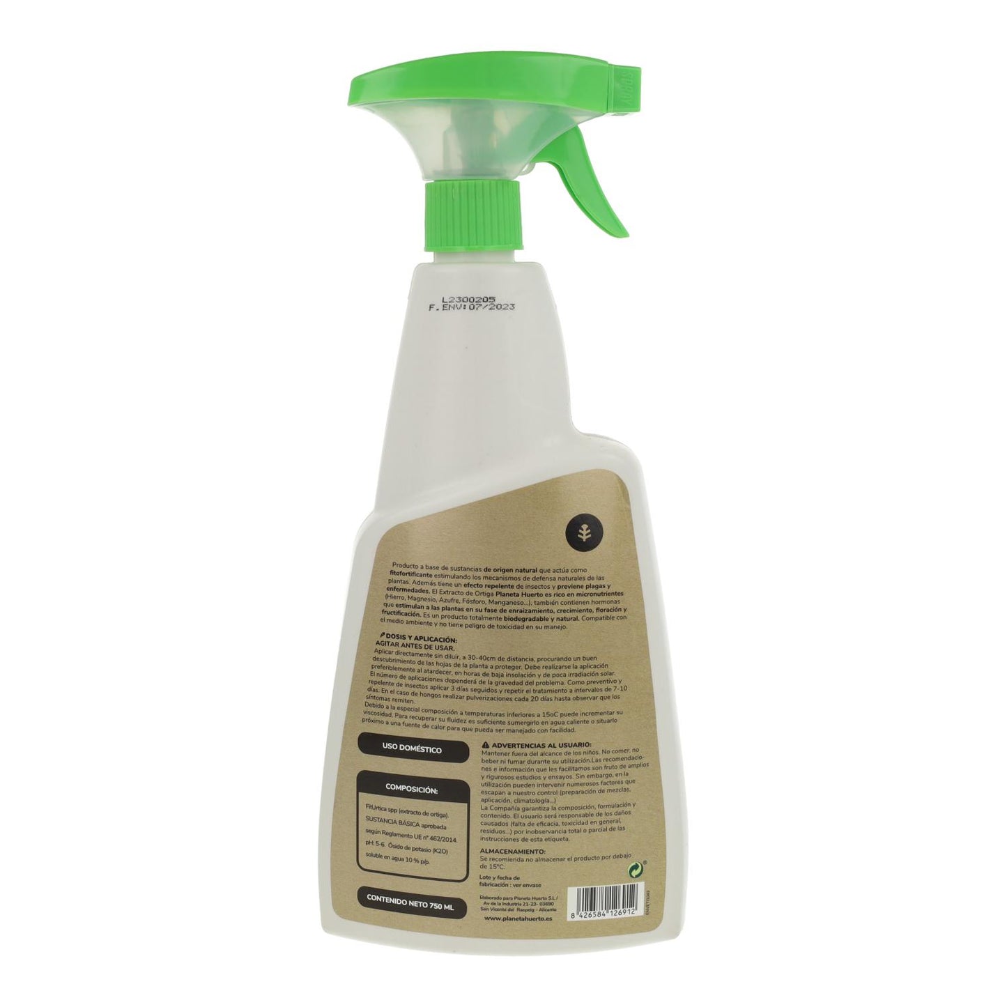 Triple Action Bio Ready-to-Use Ready-to-Use Organic Garden Planet 750 ml