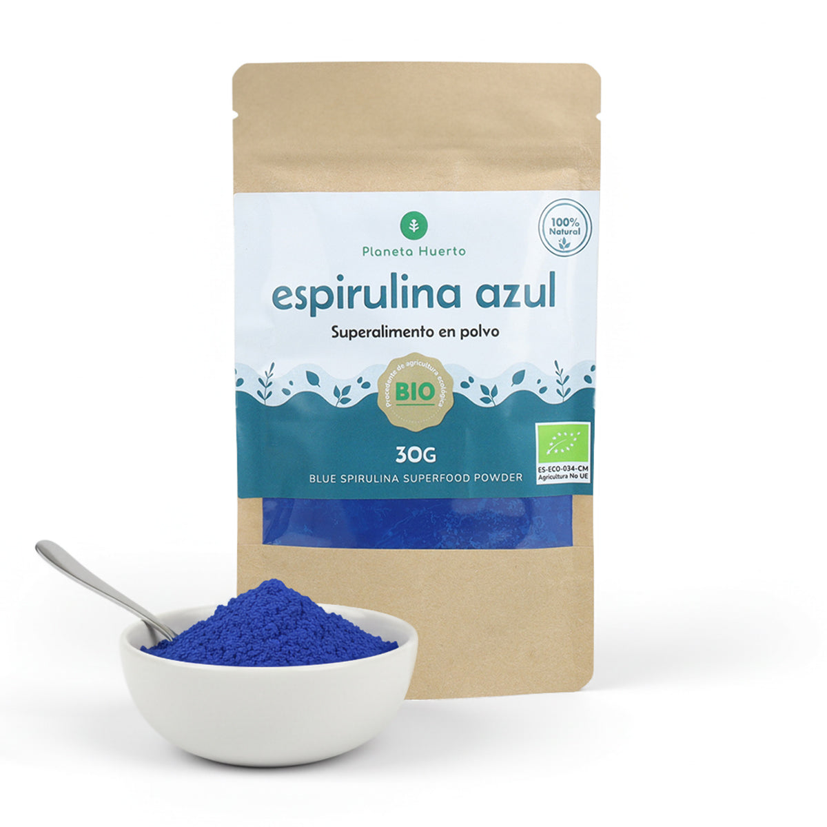Blue Spirulina Planeta Huerto 30gr