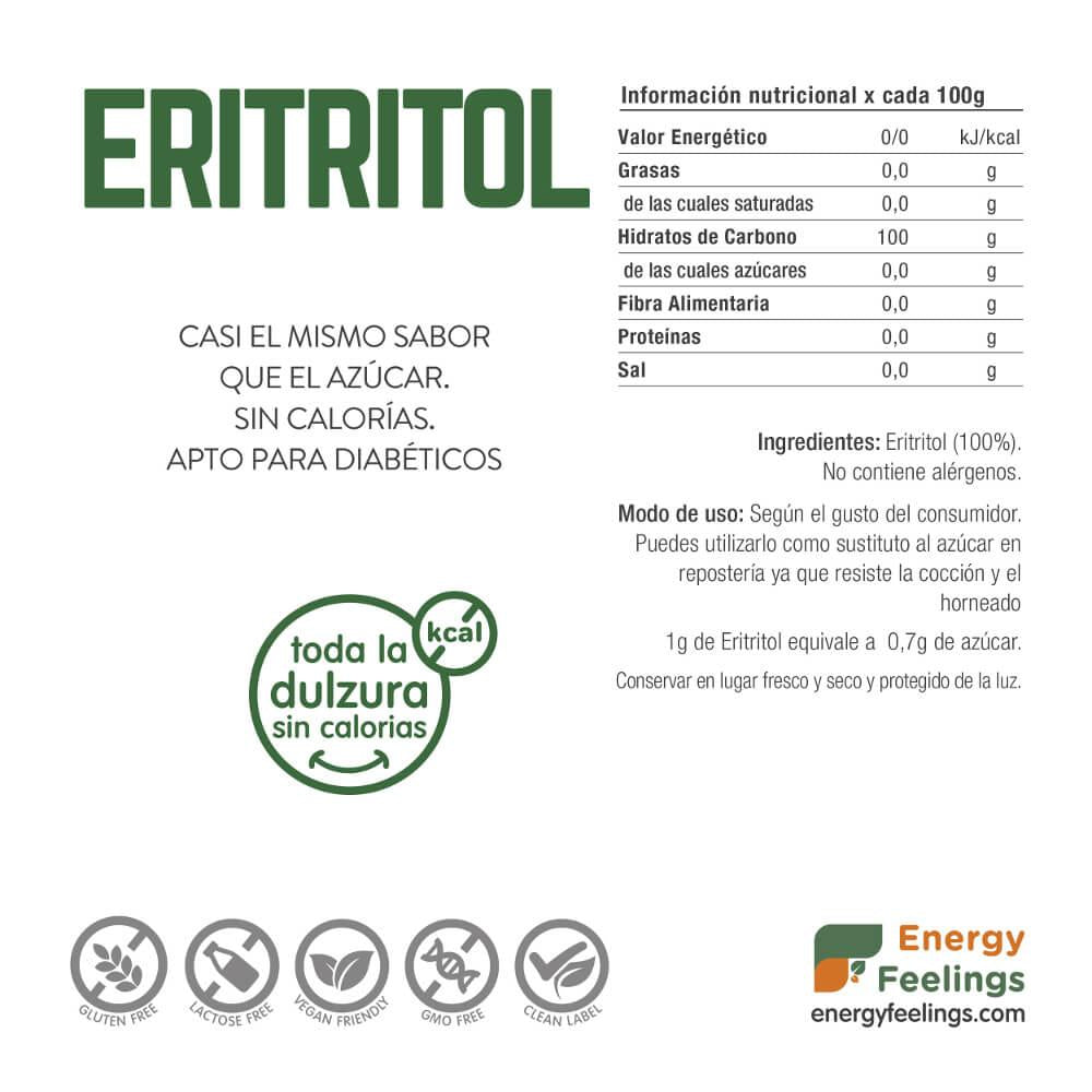 ÉRYTHRITOL en poudre : (200 g) Doypack