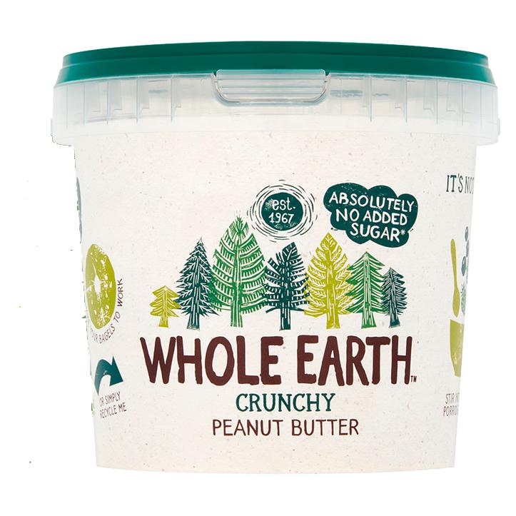 Crunchy Erdnusscreme Whole Earth 1 kg