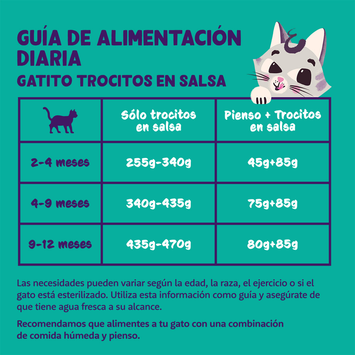 Våtfoder för katter i sås med lamm- och kycklingbitar Edgard & Cooper 85 g