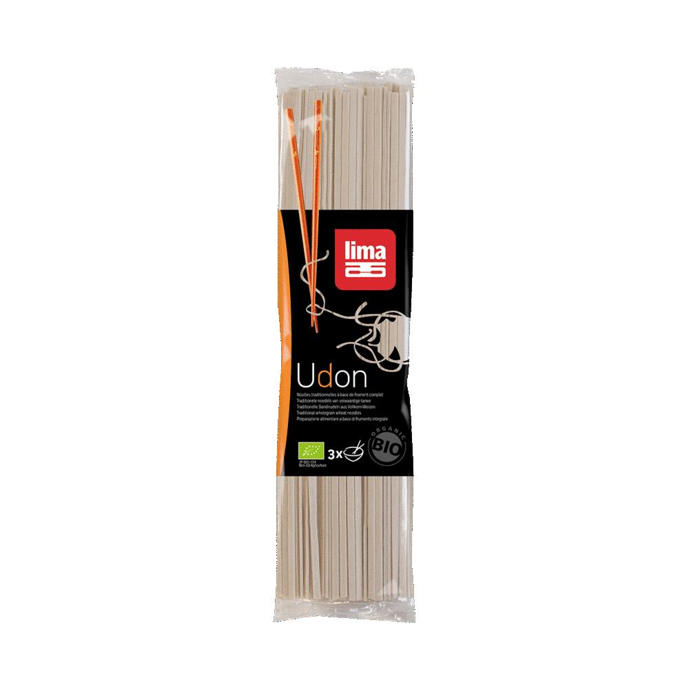 Udon (traditionella fullkornsnudlar) Lima, 250 g