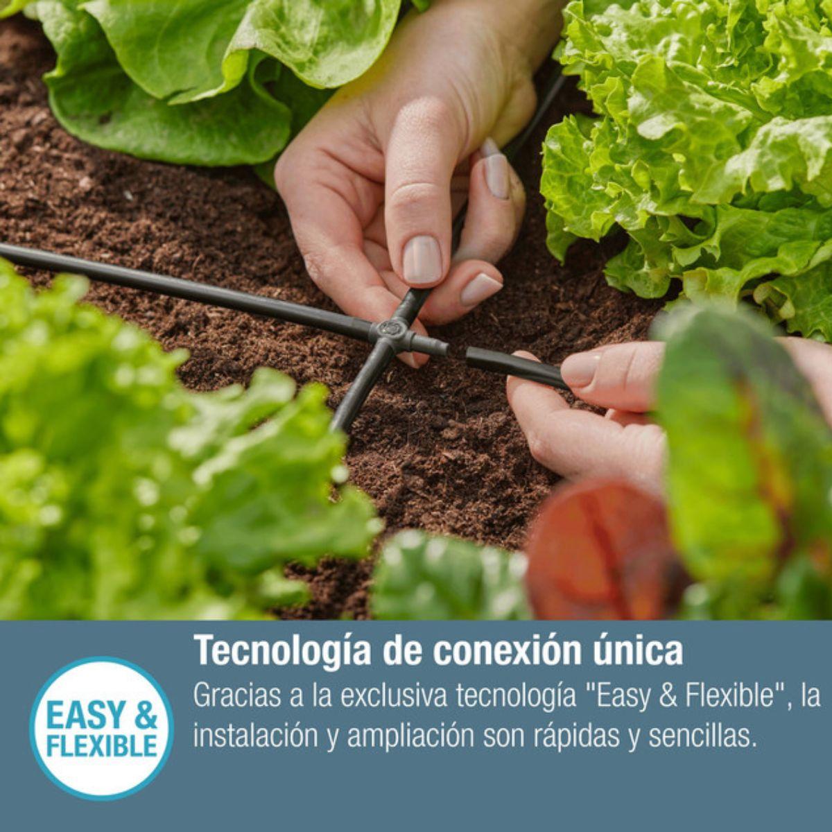 Kruisstuk 4,6 mm (3/16") x10 Microdripsystem Gardena