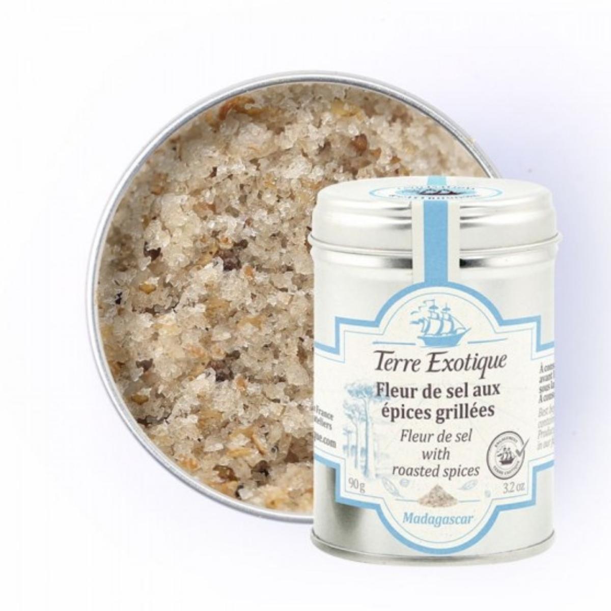 Terre Exotique roasted spice-flavoured fleur de sel 90 g