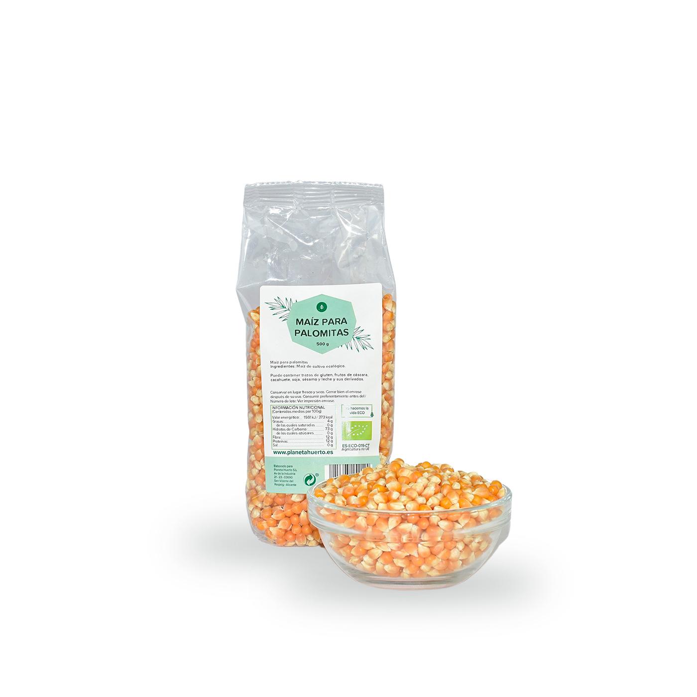 Popcorn do popcornu ECO Planeta Huerto 500 g