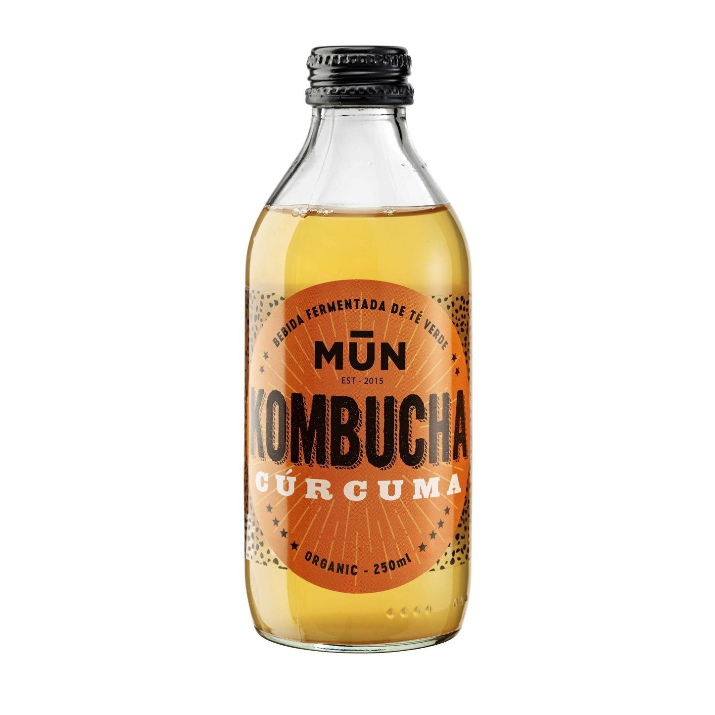 Kombucha Kurkuma Sinaasappel Mun 250 ml