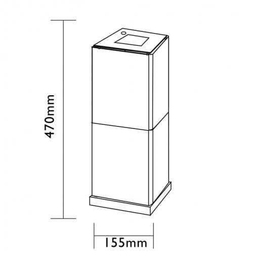 Dekoracyjna lampa solarna Martinique Luxform