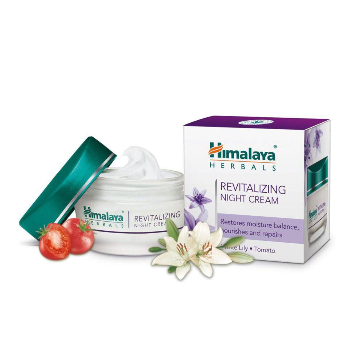 Revitalisierende Nachtcreme Mass Herbal Himalaya 50 ml