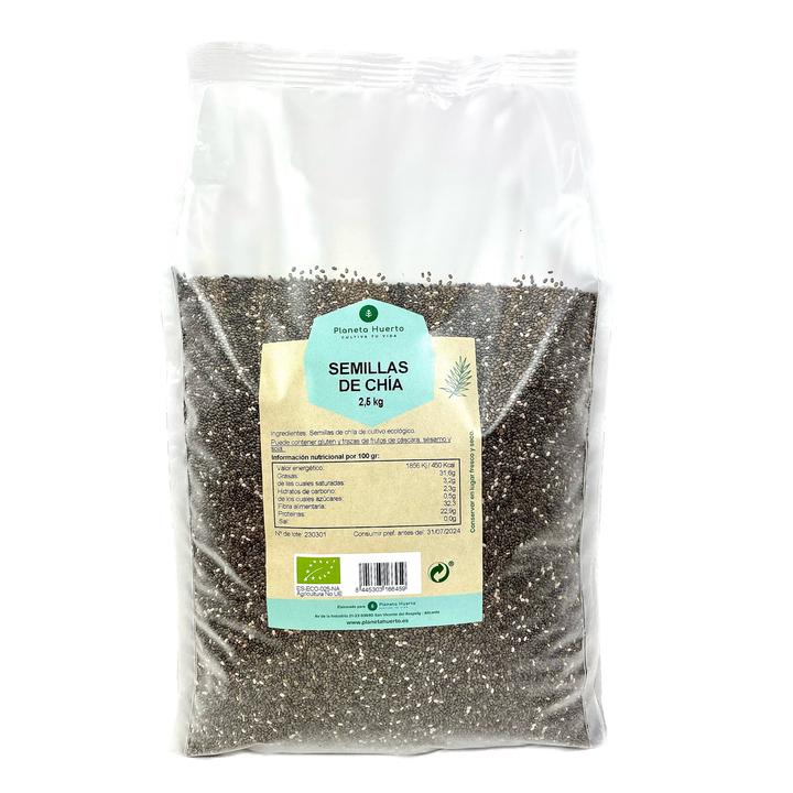 Nasiona chia ECO Planeta Huerto 2,5 kg