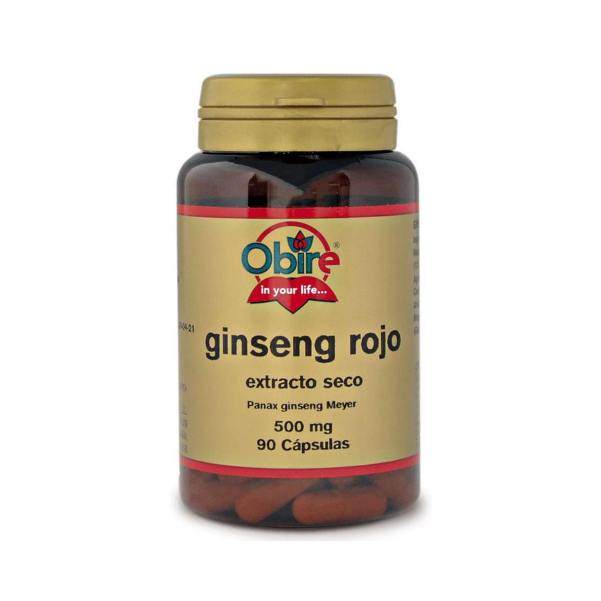 Red Ginseng 500 mg Obire, 90 capsules