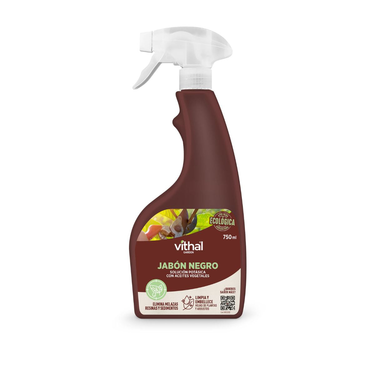 Vithal Garden Eco Black Soap 750ml ready to use