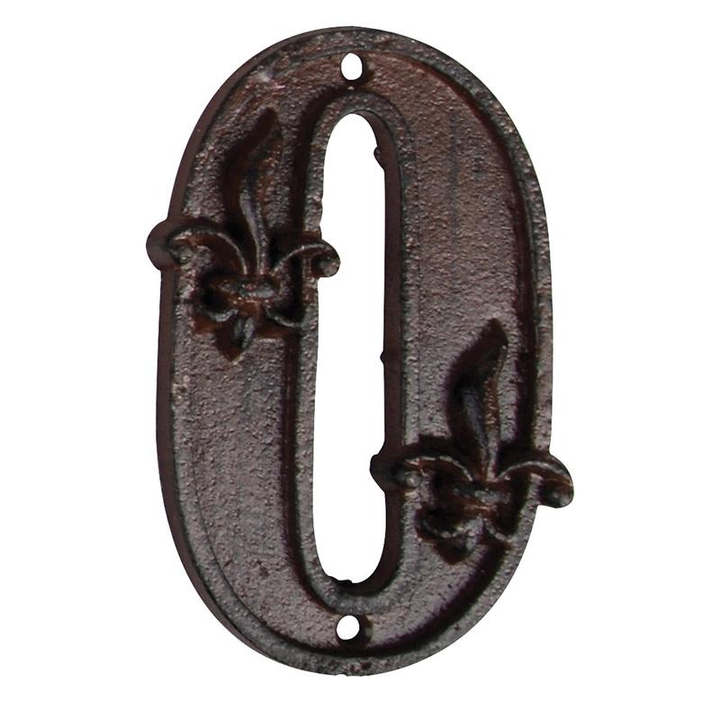 Numéro 0 pour identifier la maison