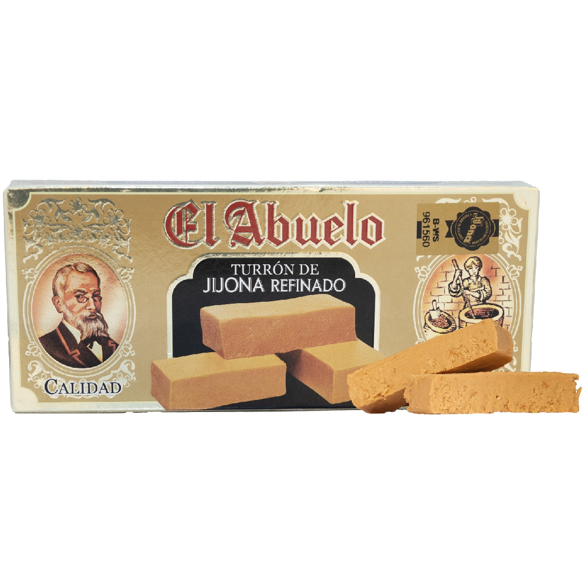 Nougat raffiné de Jijona qualité supérieure El Abuelo 300 g