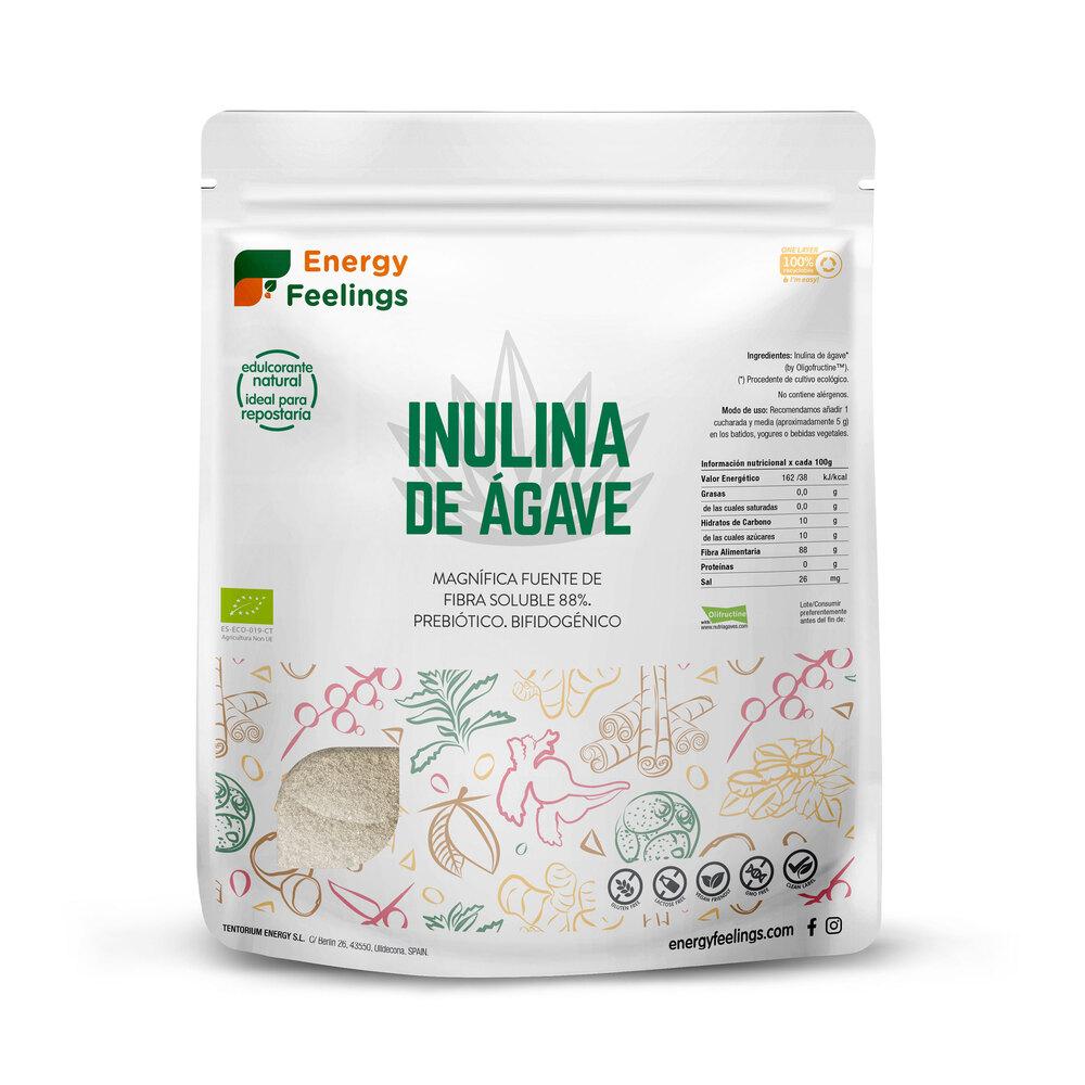 INULINA Z AGAWY ECO w proszku Energy Feelings (500 g) XL Pack