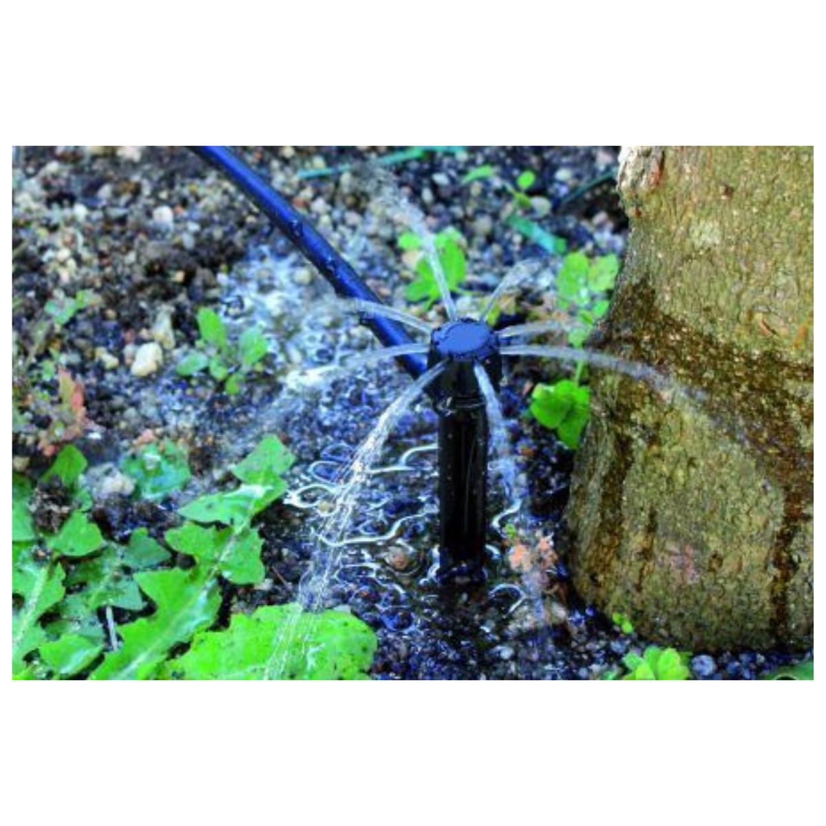 Adjustable dripper 0-70 l/h with stake Planeta Huerto 25 units