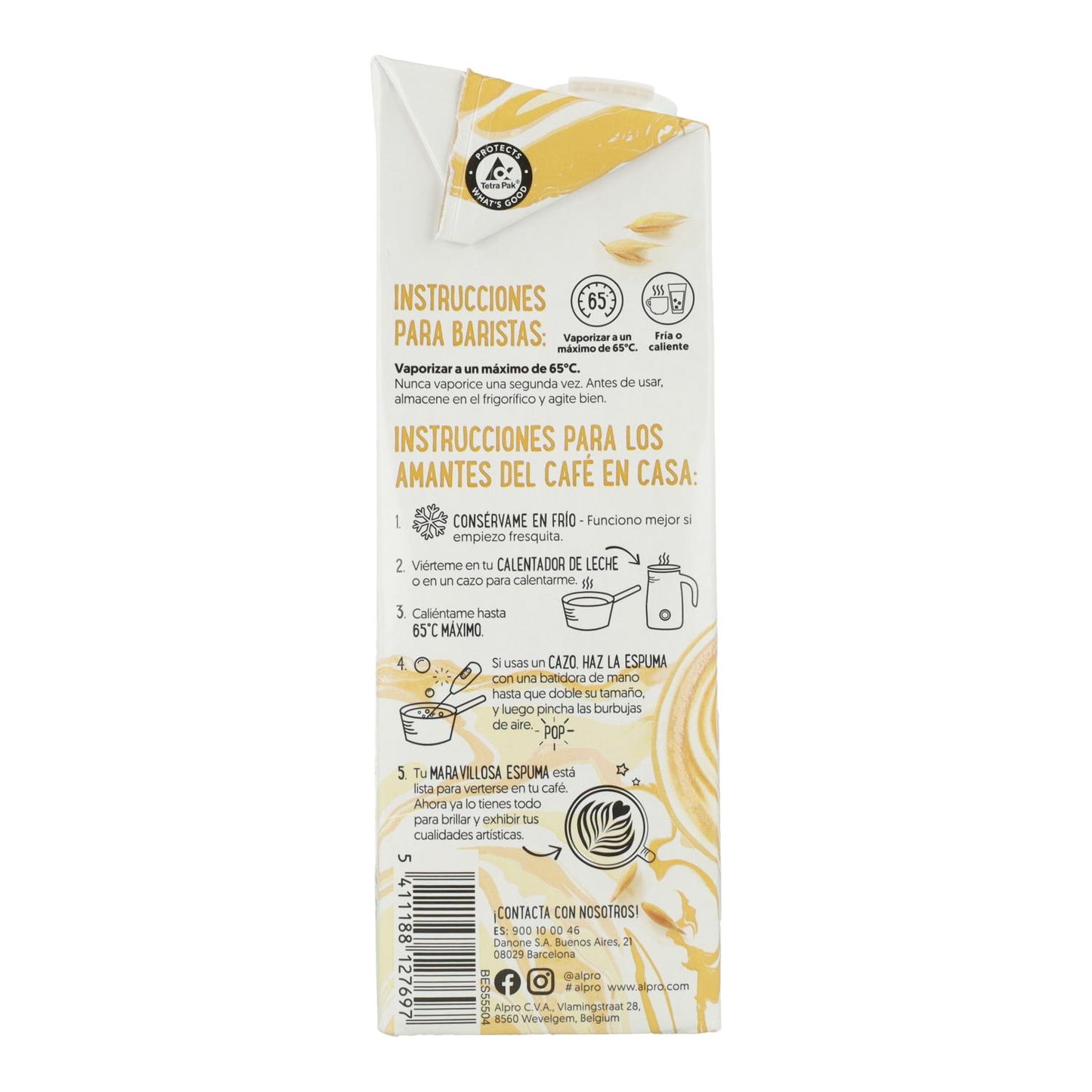 Barista Alpro havredryck 1 liter