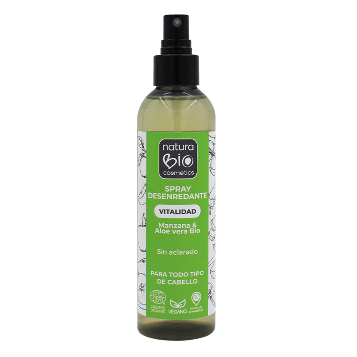 Spray districante Vitalità Aloe mela Naturabio 200 ml