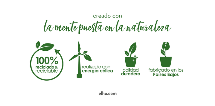 Doppio vaso per orchidee Brussels orchid duo Elho trasparente