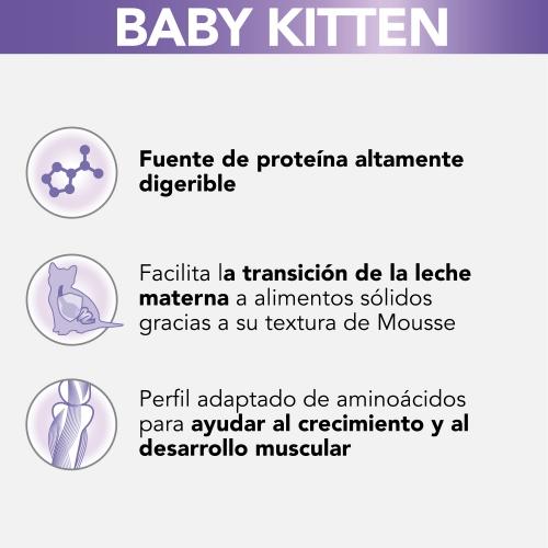PRO PLAN Kattburk Moussen Baby Kitten Rik på kyckling 85 g