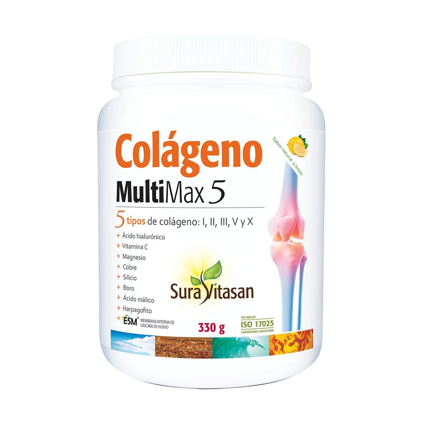 Colágeno Multi Max 5 Sura Vitasan 330 gr