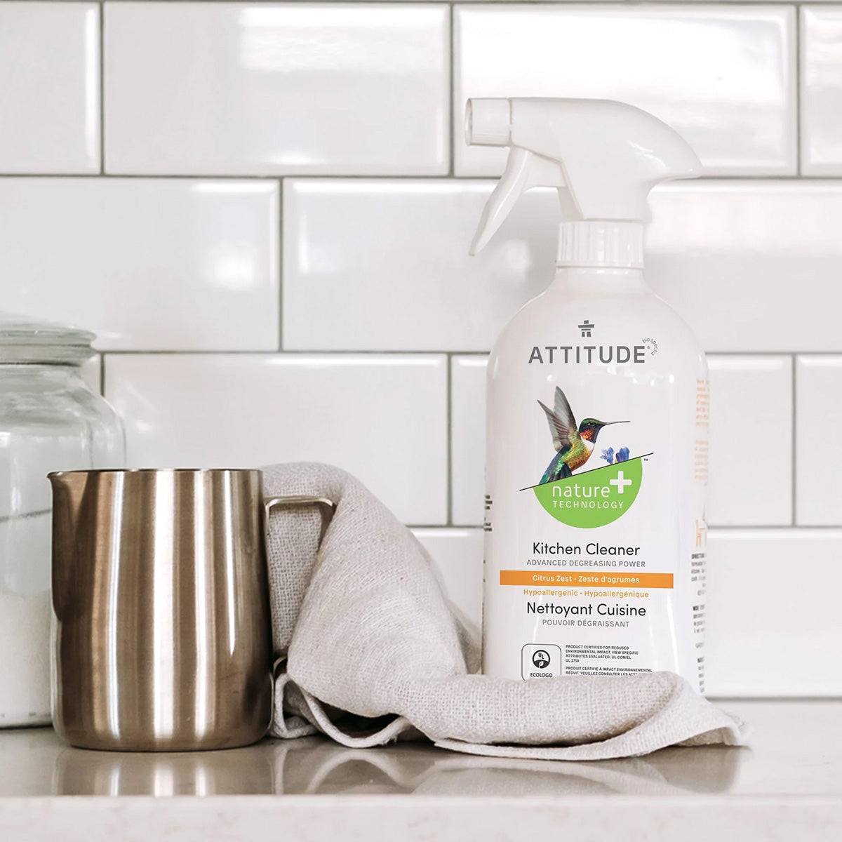 Nettoyant cuisine aux agrumes Nature + technology 800 ml