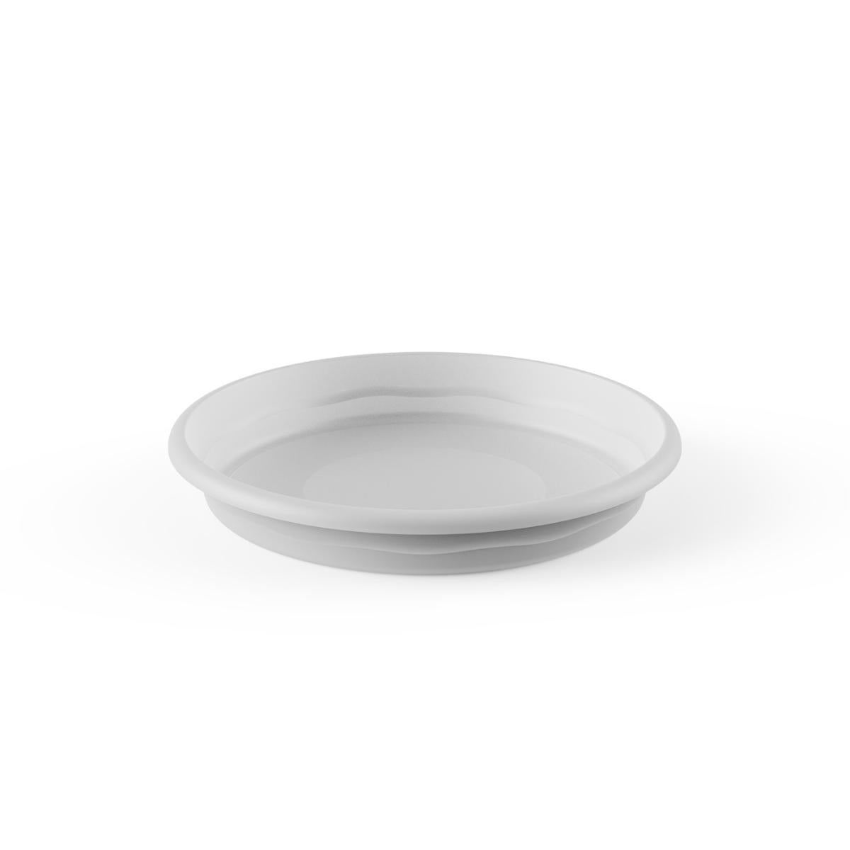 White terra pot saucer D 18 x 2.6