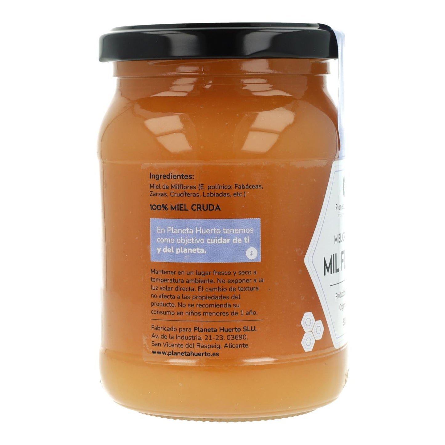 Thousand Flowers Raw Honey Planeta Huerto 500 g