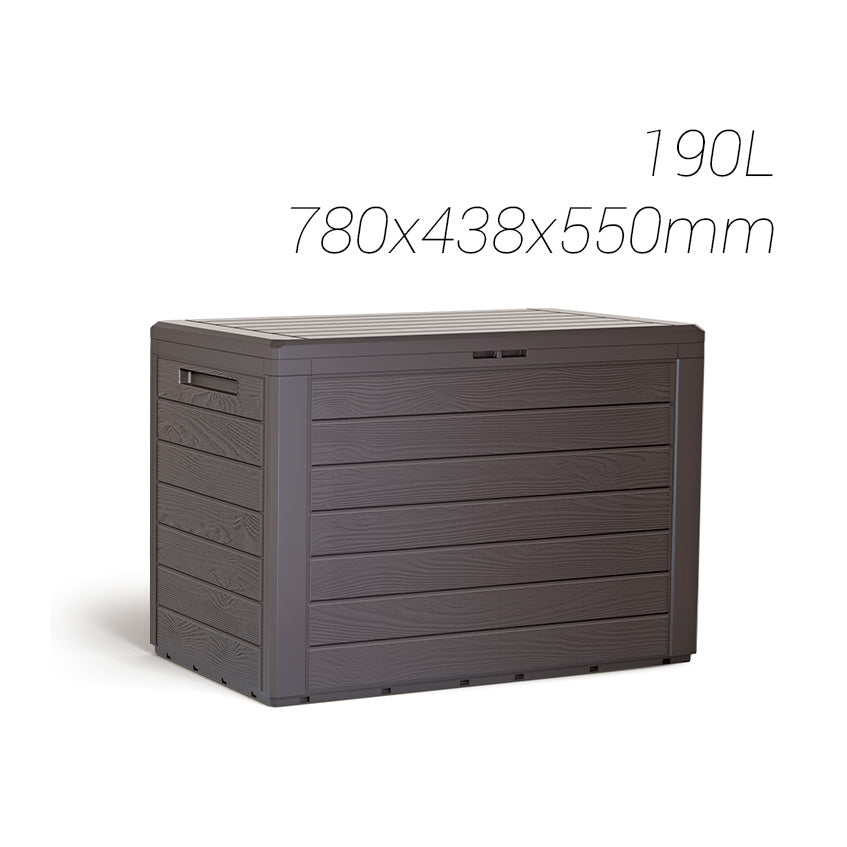 Skrzynia ogrodowa Wood 190 l Plastiken
