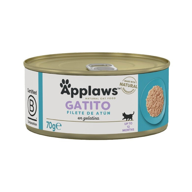 Kitten Tuna Wet Cat Food - Applaws Cat 70 g