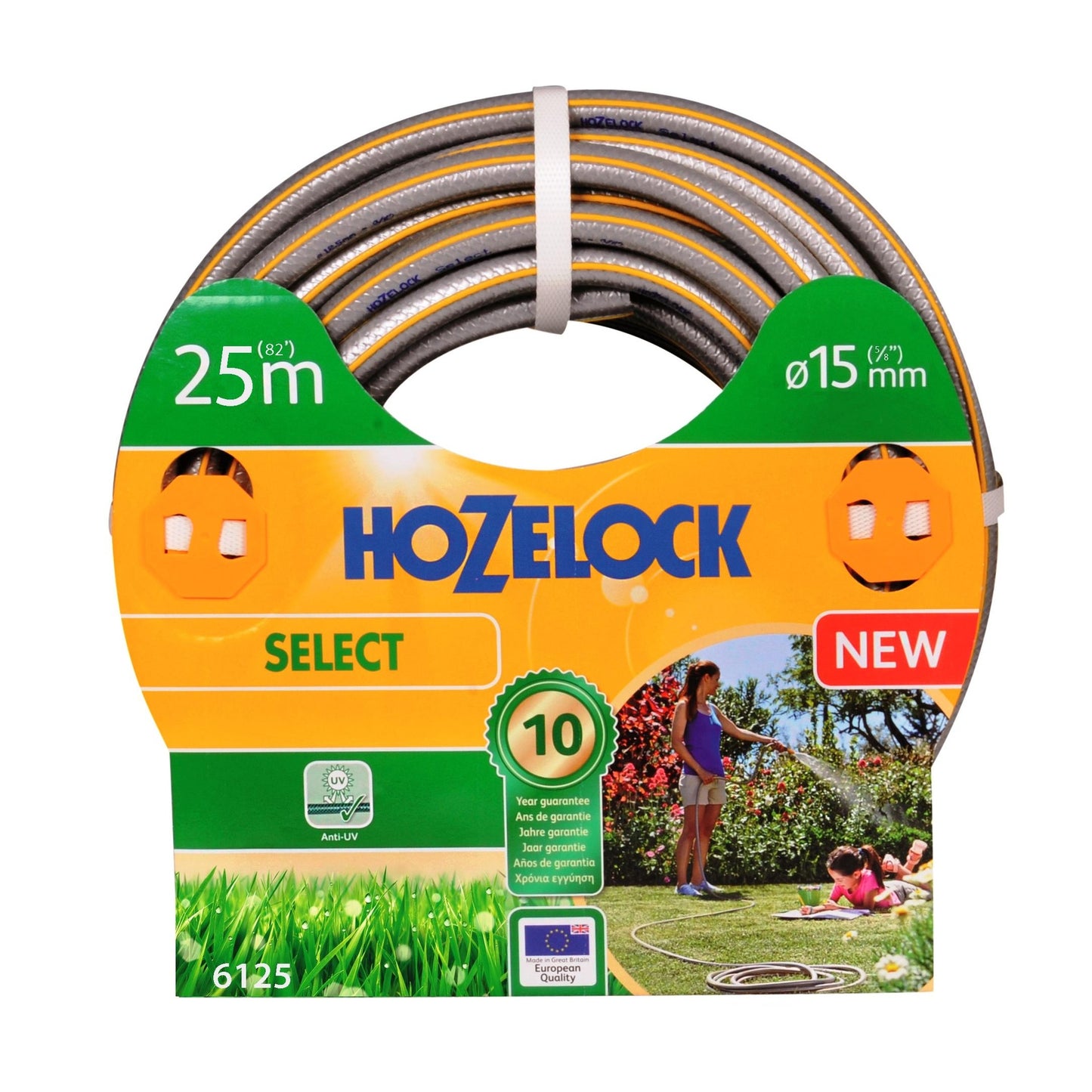 Tuyau Select 15 mm 25 m Hozelock