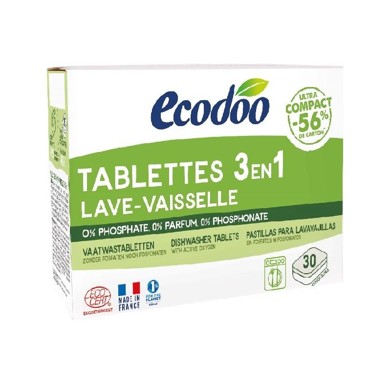 Tabletki do zmywarek 3 w 1 Ecodoo 30 x 12 g