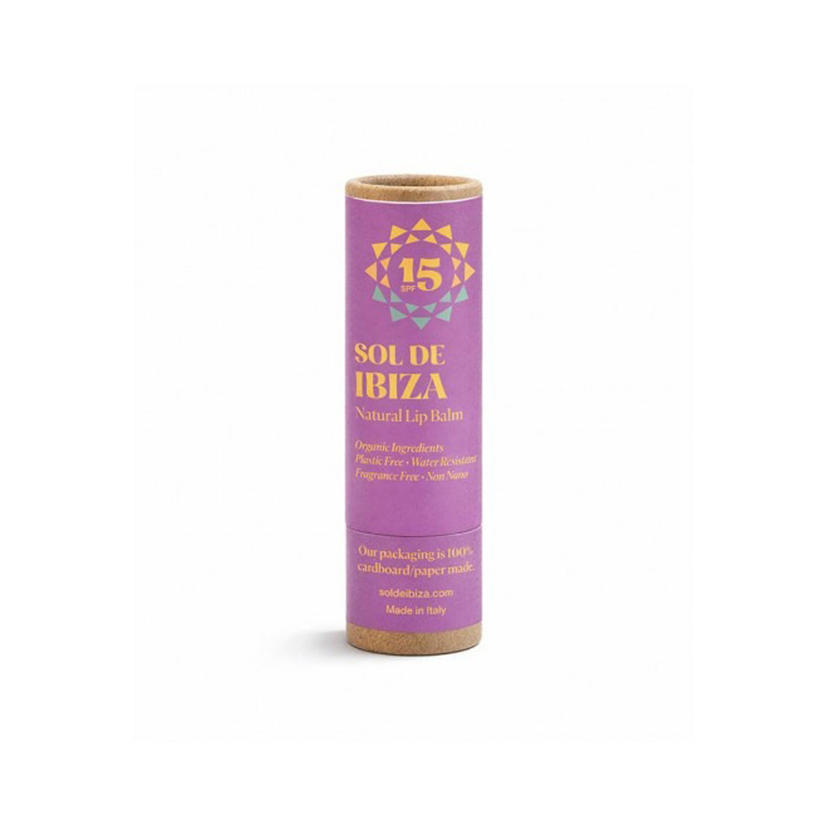 Lippenbalsam SPF15 ohne Plastik Sol de Ibiza 5 g