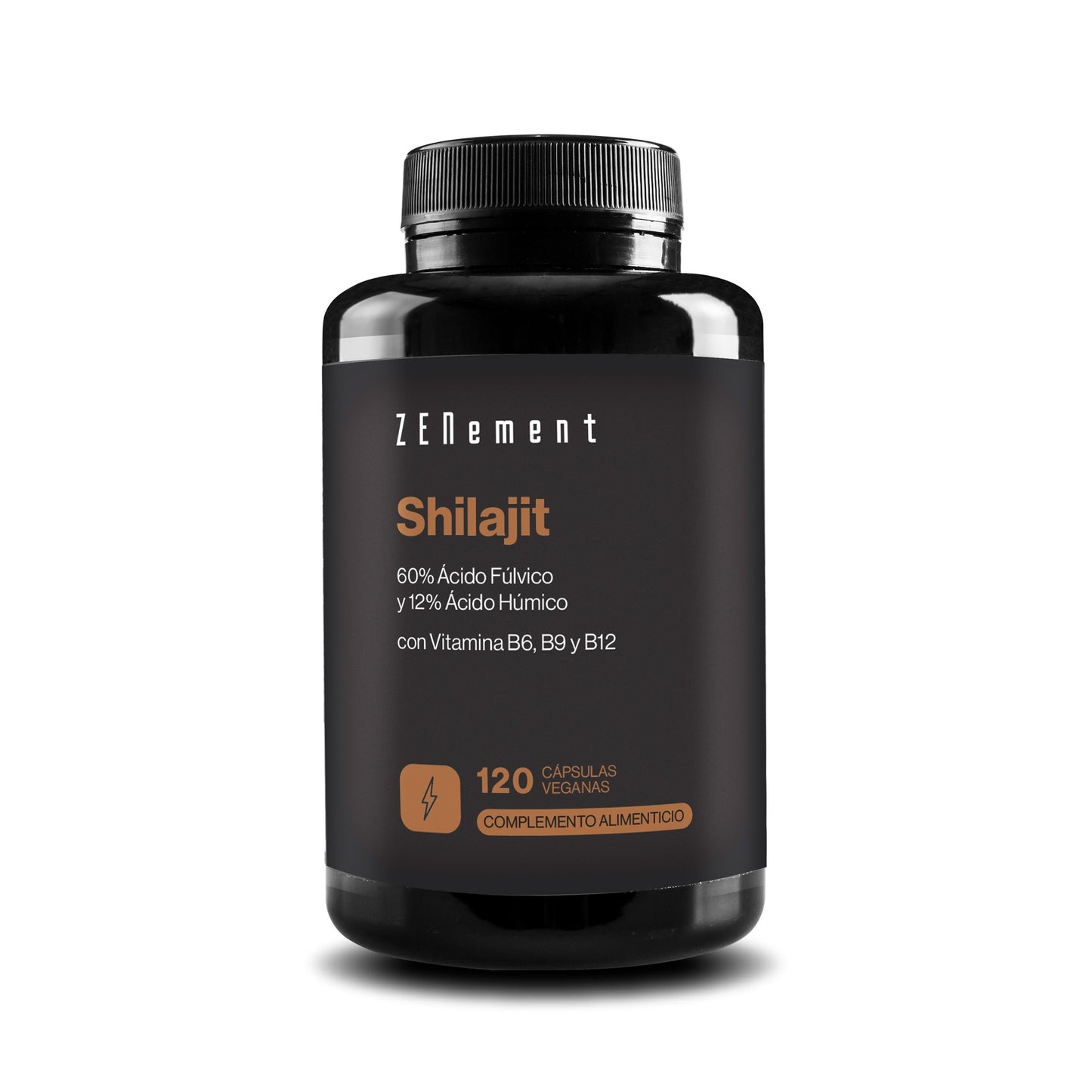 Shilajit z witaminami B6, B9 i B12 Zenement 120 kapsułek