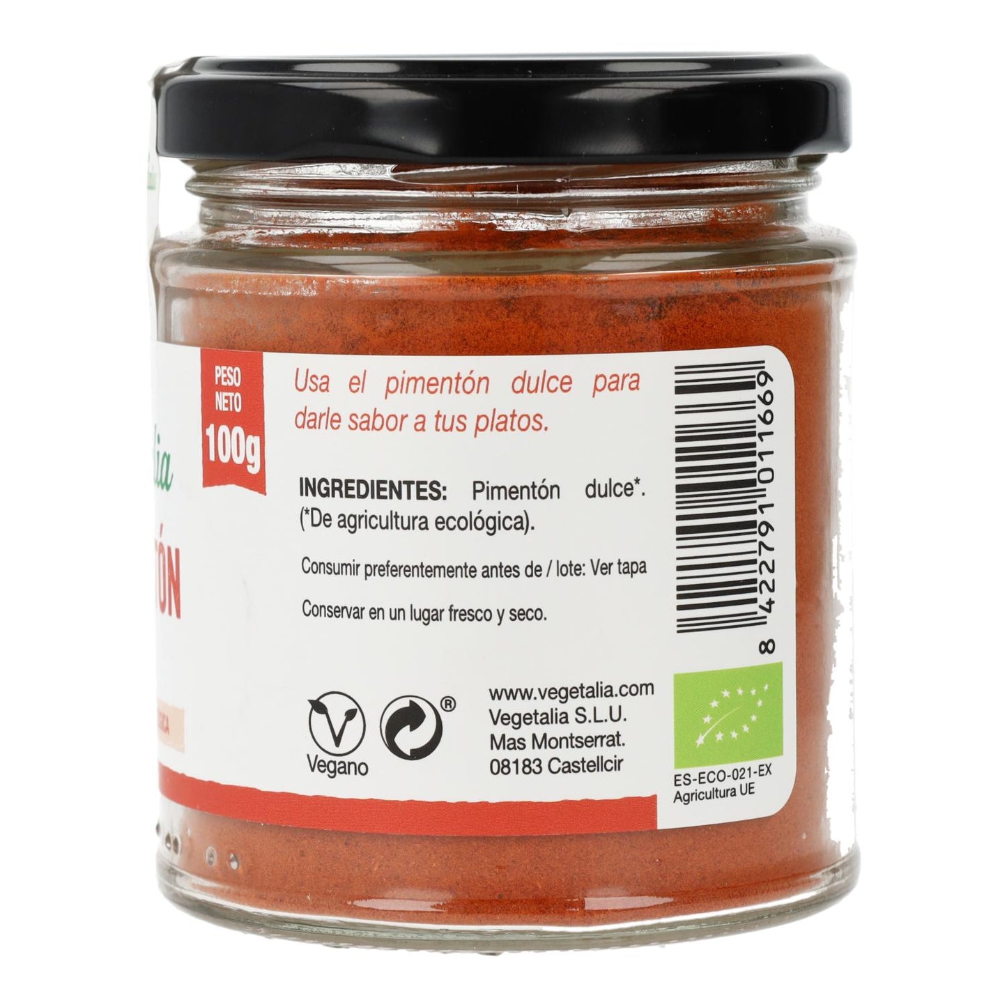 Vegetalia Sweet Red Paprika 100 g