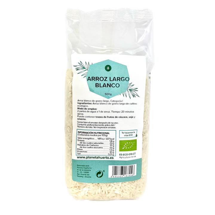 Riz blanc long ECO Planeta Huerto 500 g