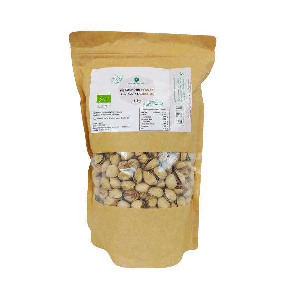 Orzechy pistacjowe w łupinach prażone i solone ECO Planeta Huerto 1 kg