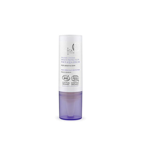 Natura Siberica Certified Organic Multi-Protection Facial Aqua-Serum for Sensitive Skin 15 ml