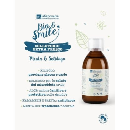 Bain de bouche Extra frais à la menthe et au solidago 250 g