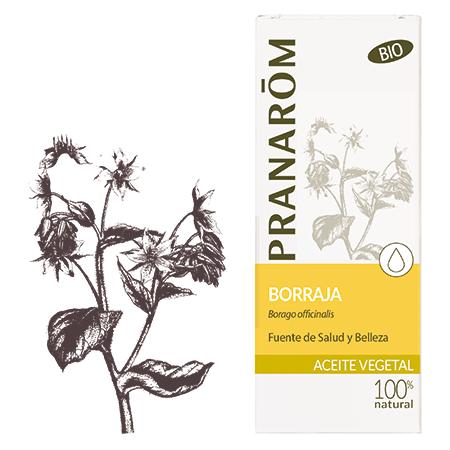 Aceite Vegetal Borraja BIO Pranaróm, 50 ml
