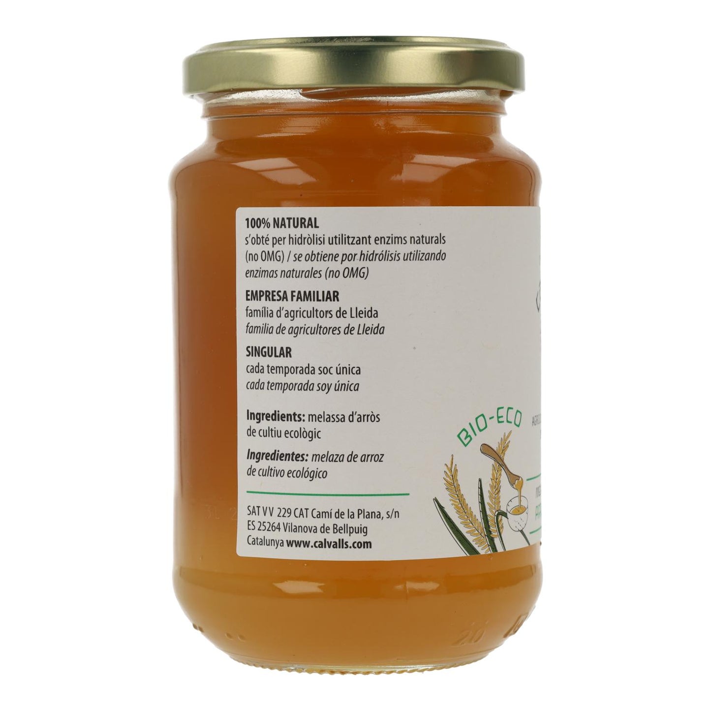 Mélasse de riz Cal Valls 450 g