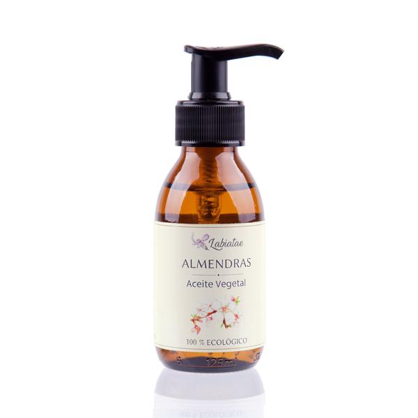 Organic Labiatae Almond Oil (Prunus Dulci) with dispenser 125 ml