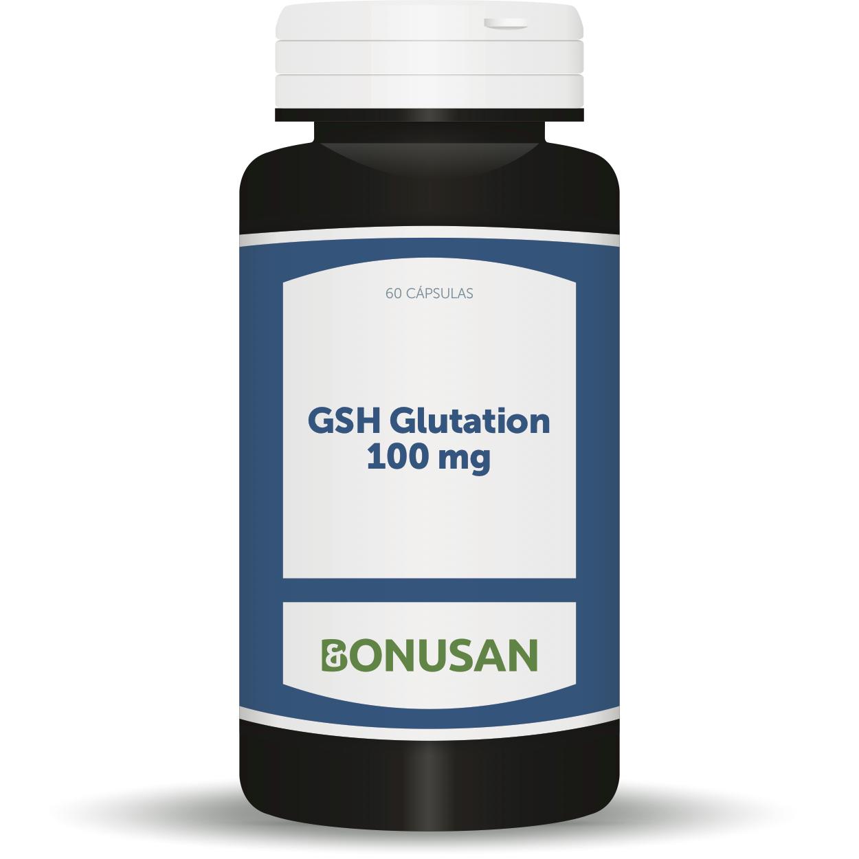 GSH Glutatión 100 Bonusan 60 cápsulas