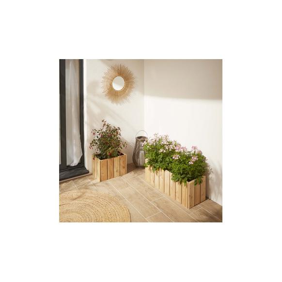 Baljongplanterare ACANTA 411x280x280 mm