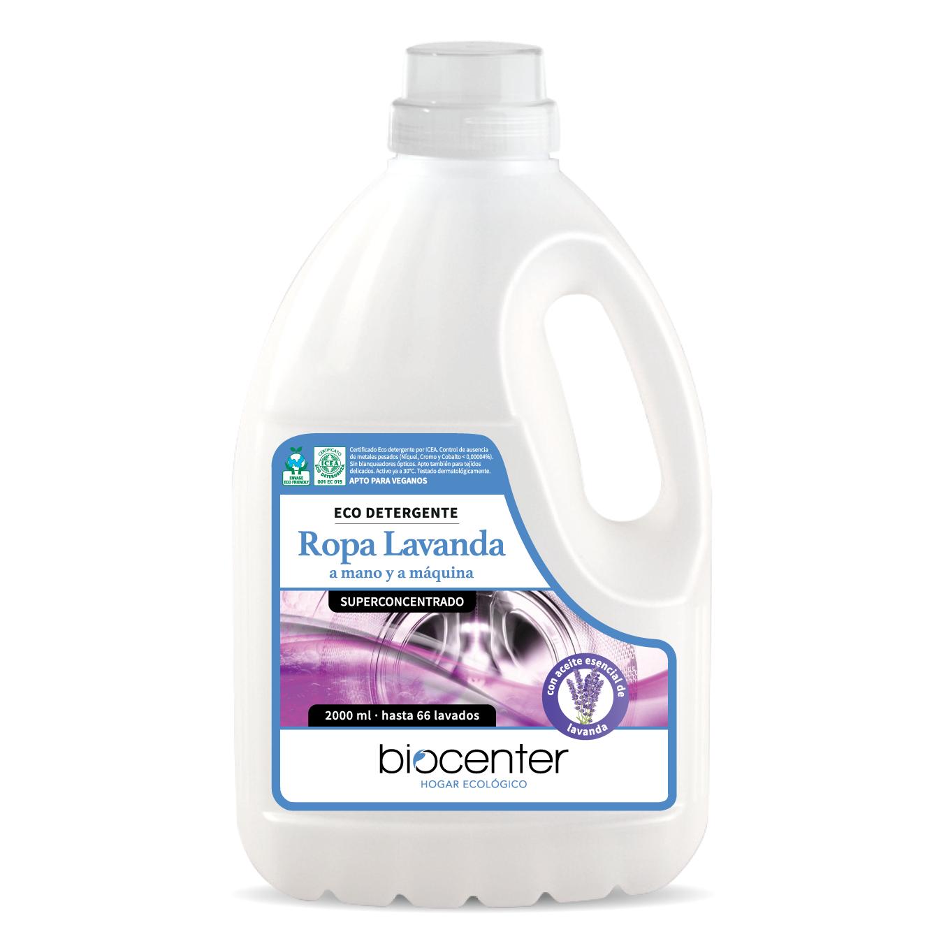 Biocenter Lavender eco-friendly laundry detergent for hand and machine washing 2 L